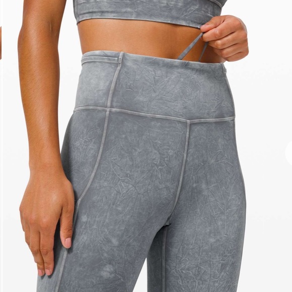 lululemon fast and free - ice dye size 4 - Picture 4 of 8